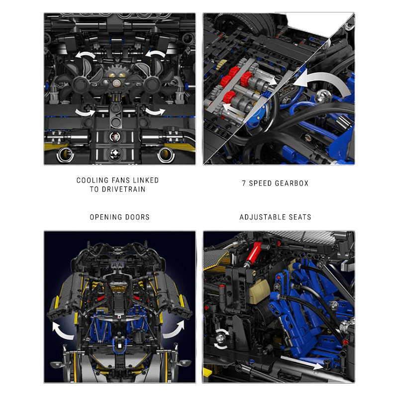 Carbon Italian Hypercar 4801pcs