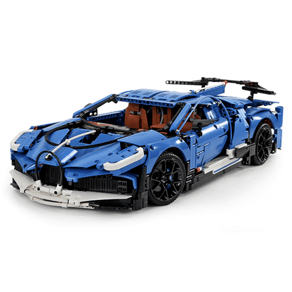 Blue Supercar 3858pcs