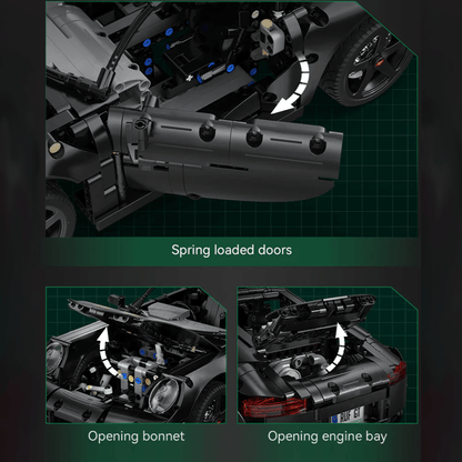 Remote Controlled RUF GT 1654pcs