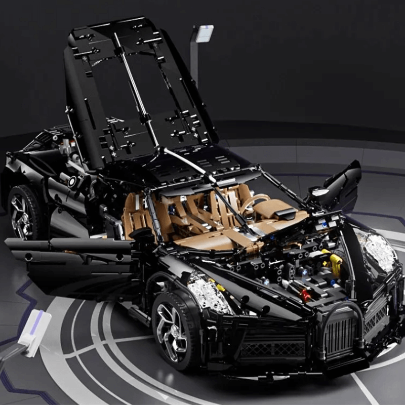 The Black Mamba Hypercar 4687pcs