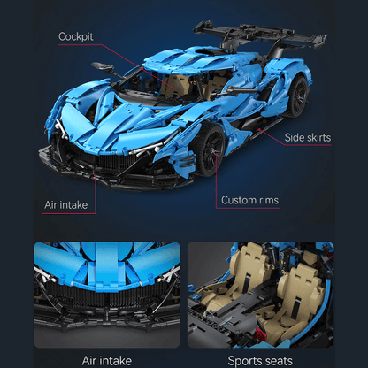 The V12 Hypercar 3864pcs