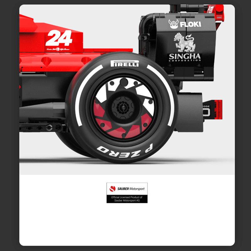 The Official 2022 Alfa Romeo F1 Car 2305pcs