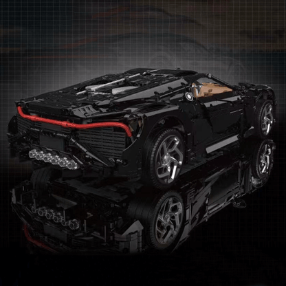 The Black Mamba Hypercar 4687pcs