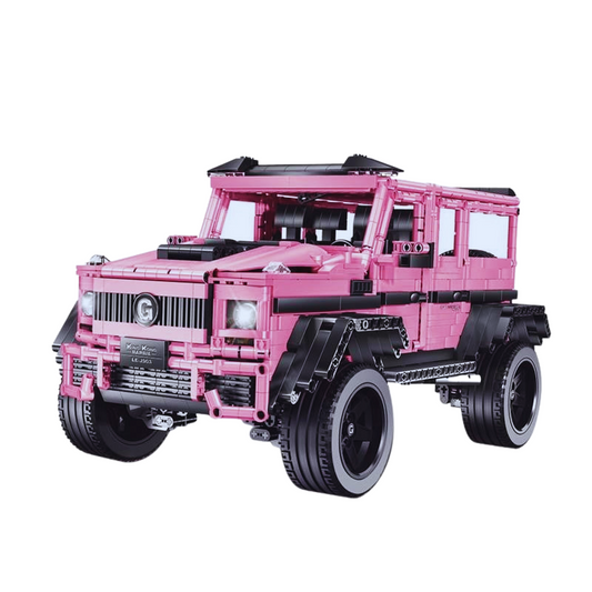 [LIMITED EDITION] PINK G CLASS TECHNIC CAR 1:8 - 2687PCS