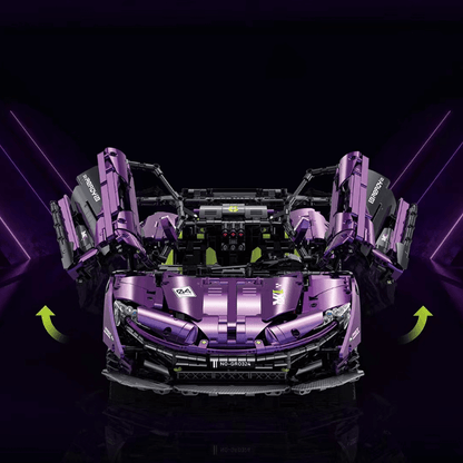 The Ultimate Satin Purple Widowmaker 3567pcs