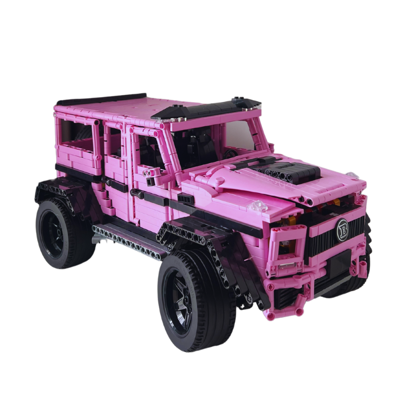 [LIMITED EDITION] PINK G CLASS TECHNIC CAR 1:8 - 2687PCS