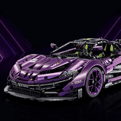 The Ultimate Satin Purple Widowmaker 3567pcs