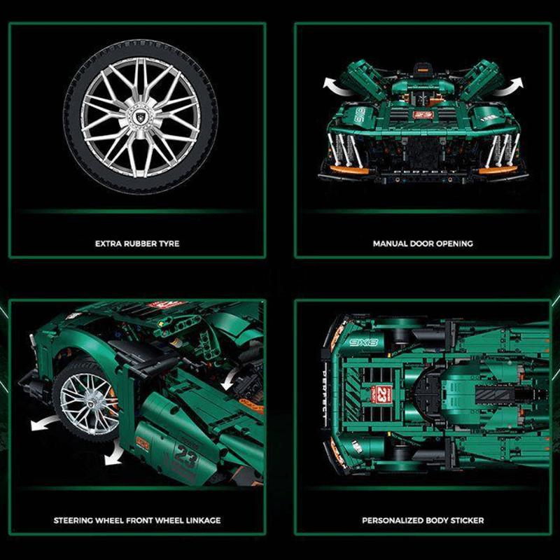 The Ultimate 24h Racecar 3745pcs