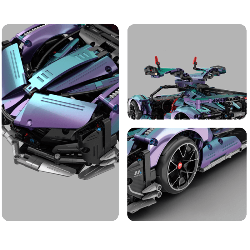 Drifting Psychadelic Intense Emotion Hypercar 2442pcs