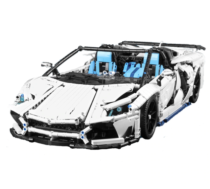 Remote Controlled Convertible White Bull 4037pcs