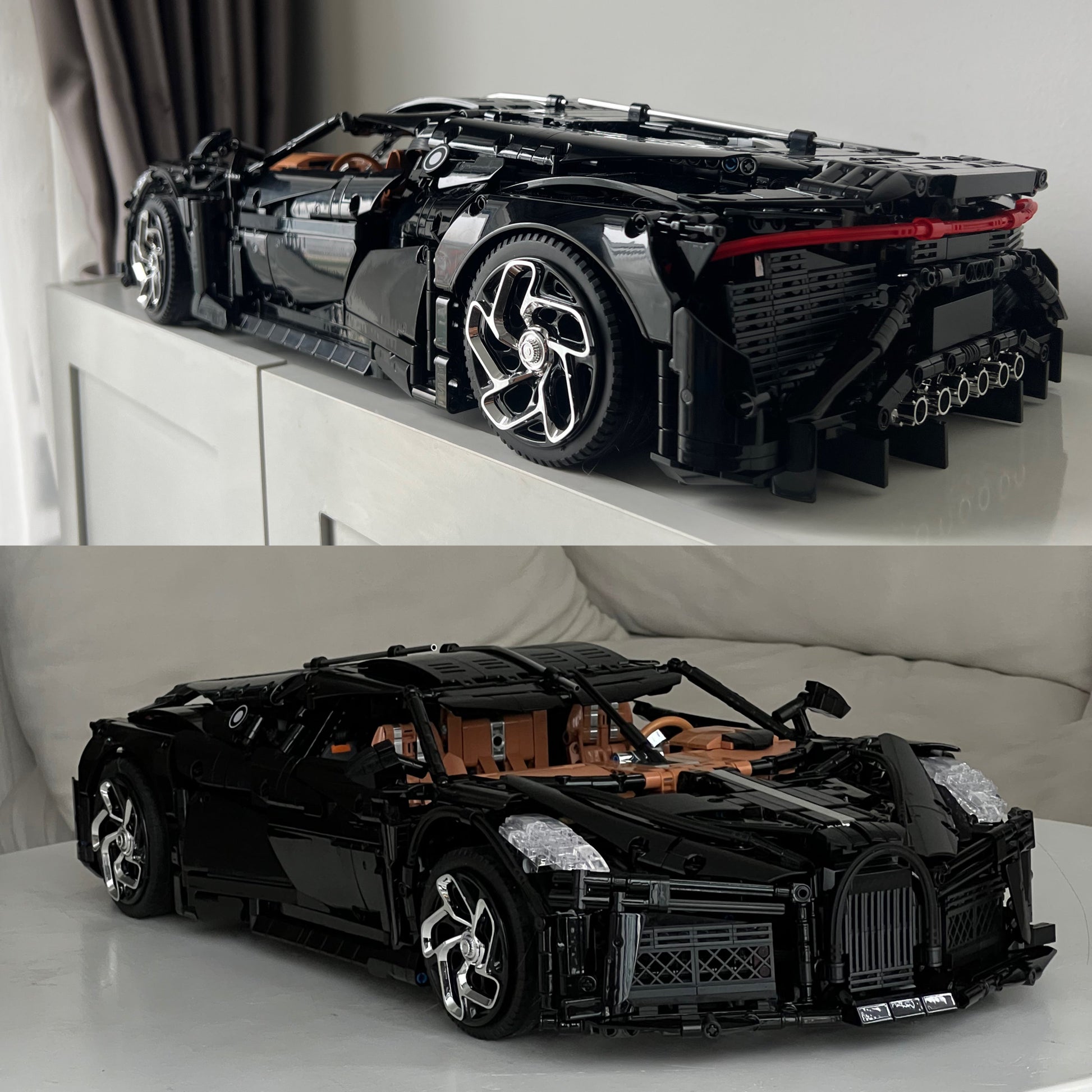 BUGATTI LA VOITURE NOIRE 1:8 - WITH MOTOR - 4688 PCS