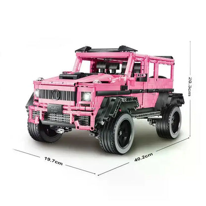 [LIMITED EDITION] PINK G CLASS TECHNIC CAR 1:8 - 2687PCS