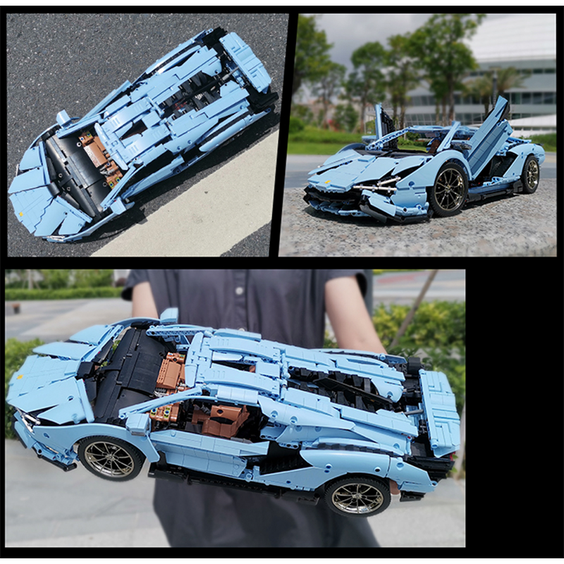 Remote Controlled Cerulean Bull 3868pcs