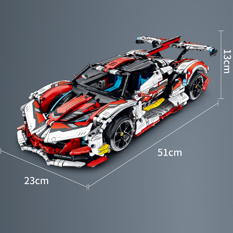 Drifting "Intense Emotion" Hypercar 2731pcs