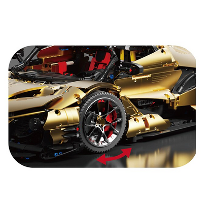 Satin Gold "Intense Emotion" Hypercar 3667pcs