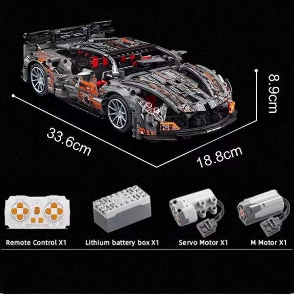 Remote Controlled British Hypercar 1142pcs