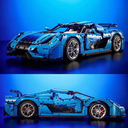 Electric Blue Swedish Hypercar 4401pcs