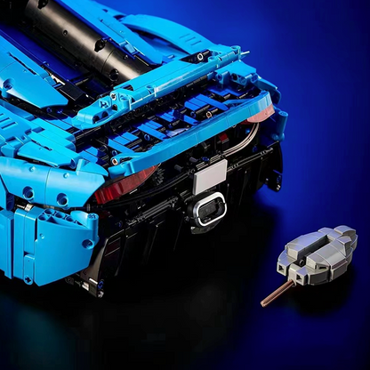 Electric Blue Swedish Hypercar 4401pcs