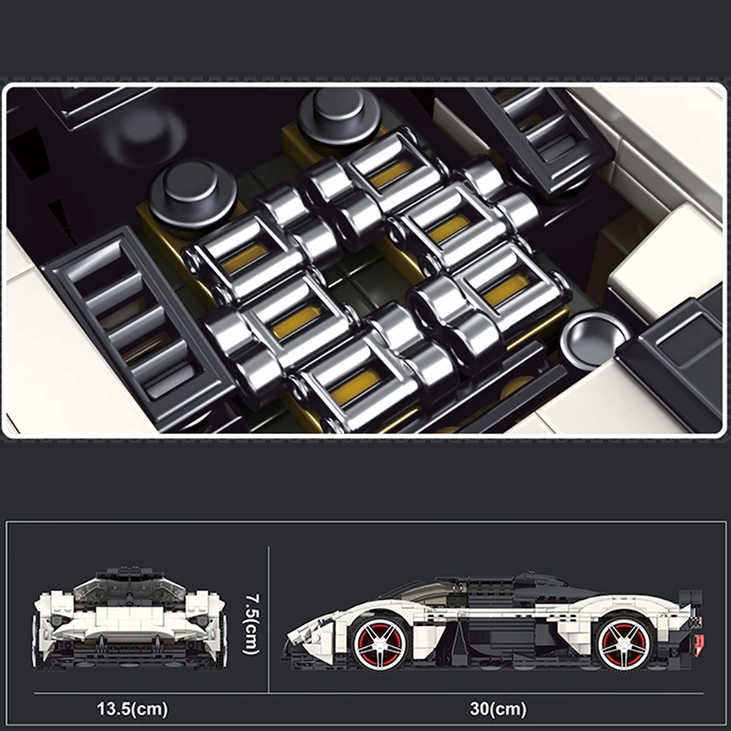 British Hypercar 1135pcs