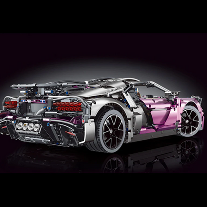 "Pink Devil" Hypercar 3728pcs