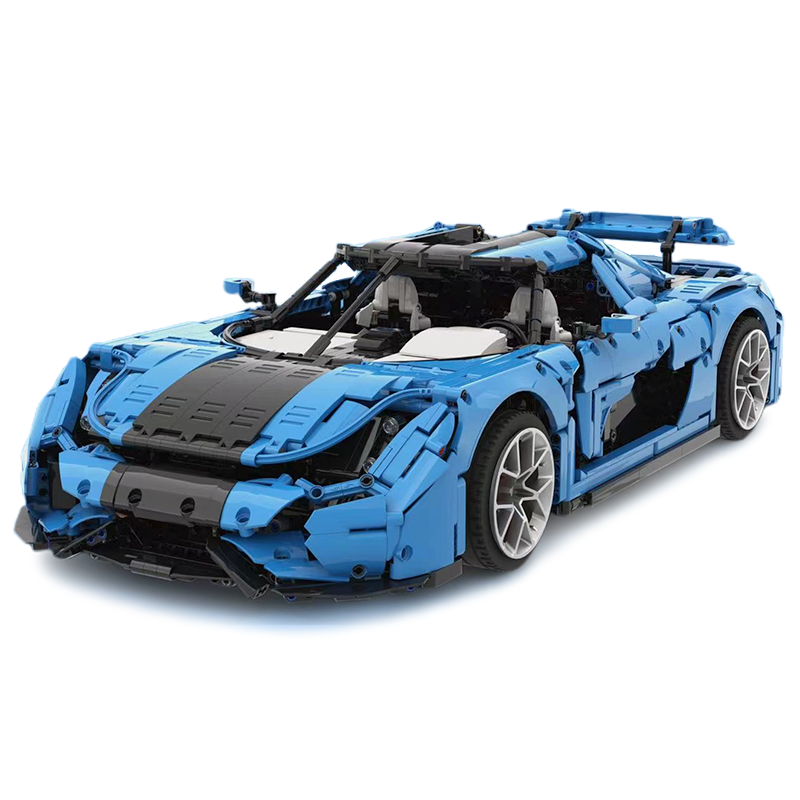 Electric Blue Swedish Hypercar 4401pcs