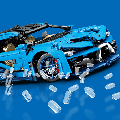 Six Wheeled Hypercar 1554pcs