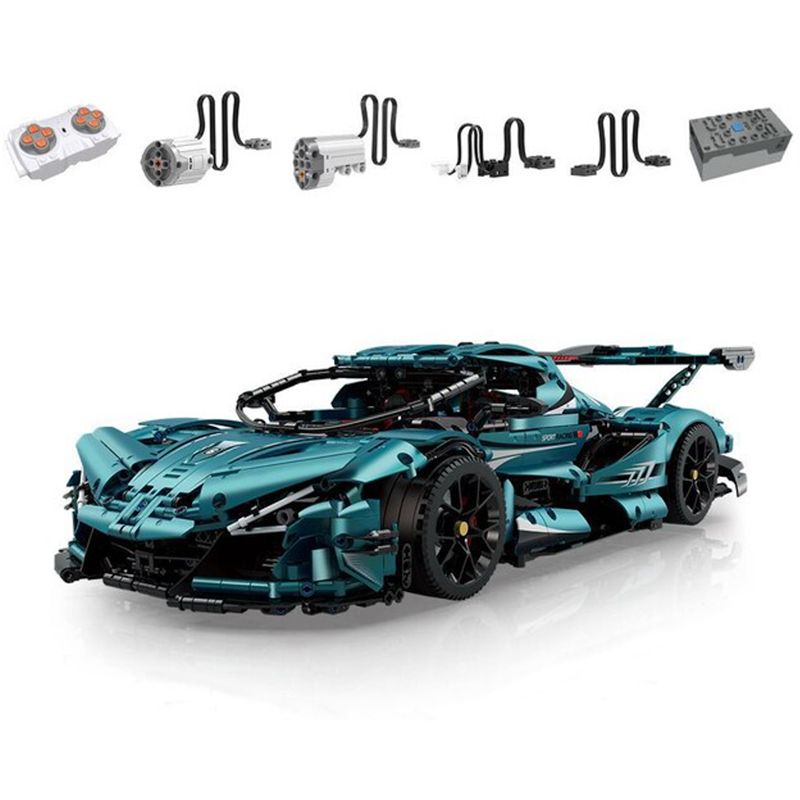 Satin Blue "Intense Emotion" Hypercar 3467pcs