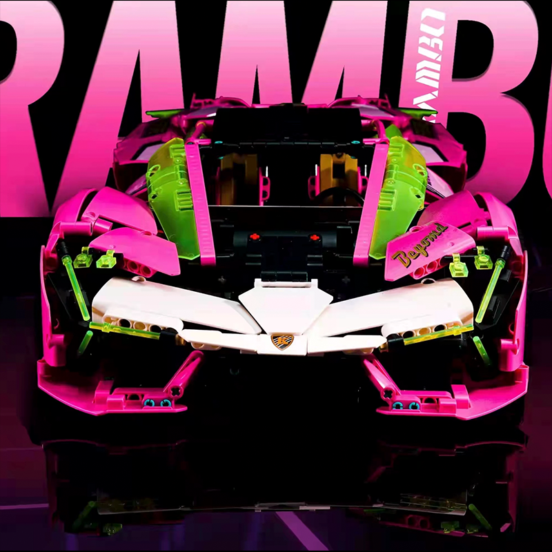 Remote Controlled "Pink Rambo" 3357pcs