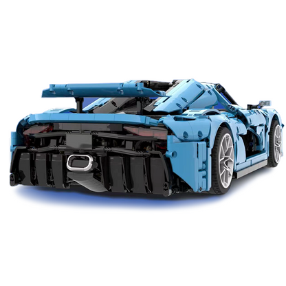 Electric Blue Swedish Hypercar 4401pcs