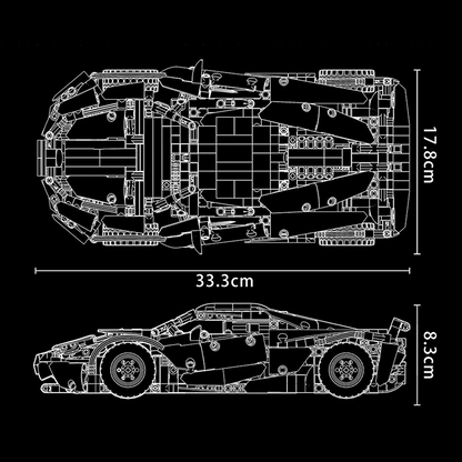 British Hypercar 1127pcs